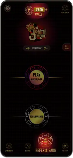 refer and earn screen
